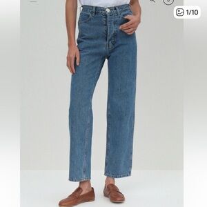 Jesse Kamm Cowboy Blue Denim Pants